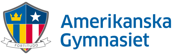Logotyp för Amerikanska Gymnasiet